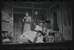 Inga Swenson and unidentified in the stage production Baker Street