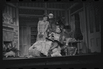 Inga Swenson and unidentified in the stage production Baker Street