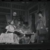 Inga Swenson and unidentified in the stage production Baker Street