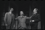 Patrick Horgan, Peter Sallis and Daniel Keyes in the stage production Baker Street