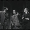 Patrick Horgan, Peter Sallis and Daniel Keyes in the stage production Baker Street