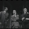 Patrick Horgan, Peter Sallis and Daniel Keyes in the stage production Baker Street