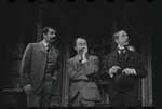 Patrick Horgan, Peter Sallis and Daniel Keyes in the stage production Baker Street