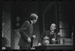 Fritz Weaver and Daniel Keyes in the stage production Baker Street