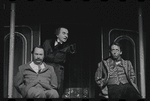 Peter Sallis, Martin Gabel and Fritz Weaver in the stage production Baker Street