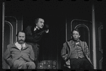 Peter Sallis, Martin Gabel and Fritz Weaver in the stage production Baker Street