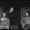 Peter Sallis, Martin Gabel and Fritz Weaver in the stage production Baker Street