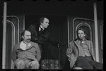 Peter Sallis, Martin Gabel and Fritz Weaver in the stage production Baker Street