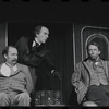 Peter Sallis, Martin Gabel and Fritz Weaver in the stage production Baker Street