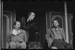 Peter Sallis, Martin Gabel and Fritz Weaver in the stage production Baker Street