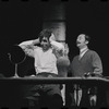 Fritz Weaver and Peter Sallis in the stage production Baker Street