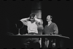 Fritz Weaver and Peter Sallis in the stage production Baker Street