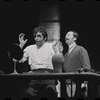 Fritz Weaver and Peter Sallis in the stage production Baker Street