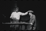 Fritz Weaver and Peter Sallis in the stage production Baker Street