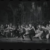 Ensemble in the stage production Baker Street