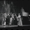 Inga Swenson [center] and ensemble in the stage production Baker Street