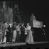 Inga Swenson [center] and ensemble in the stage production Baker Street