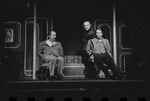 Peter Sallis, Martin Gabel and Fritz Weaver in the stage production Baker Street