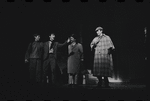 Fritz Weaver and ensemble in the stage production Baker Street