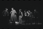 Fritz Weaver and ensemble in the stage production Baker Street