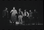 Fritz Weaver and ensemble in the stage production Baker Street