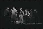 Fritz Weaver and ensemble in the stage production Baker Street