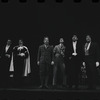 Ensemble in the stage production Baker Street