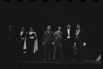 Ensemble in the stage production Baker Street