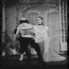 Fritz Weaver and Inga Swenson in the stage production Baker Street