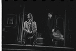 Fritz Weaver and Martin Wolfson in the stage production Baker Street