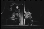 Martin Gabel and Fritz Weaver in the stage production Baker Street