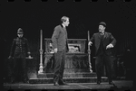 Fritz Weaver and Daniel Keyes in the stage production Baker Street