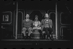 Peter Sallis and Fritz Weaver in the stage production Baker Street