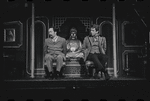 Peter Sallis and Fritz Weaver in the stage production Baker Street