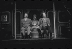 Peter Sallis and Fritz Weaver in the stage production Baker Street