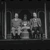 Peter Sallis and Fritz Weaver in the stage production Baker Street