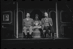 Peter Sallis and Fritz Weaver in the stage production Baker Street