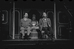 Peter Sallis and Fritz Weaver in the stage production Baker Street