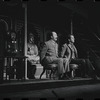 Peter Sallis and Fritz Weaver in the stage production Baker Street