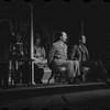 Peter Sallis and Fritz Weaver in the stage production Baker Street