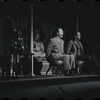 Peter Sallis and Fritz Weaver in the stage production Baker Street