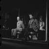 Peter Sallis and Fritz Weaver in the stage production Baker Street