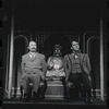 Peter Sallis and Fritz Weaver in the stage production Baker Street