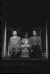 Peter Sallis and Fritz Weaver in the stage production Baker Street