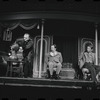 Martin Gabel, Peter Sallis and Fritz Weaver in the stage production Baker Street