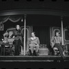 Martin Gabel, Peter Sallis and Fritz Weaver in the stage production Baker Street