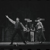 Ensemble in the stage production Baker Street
