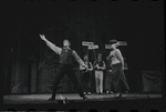 Ensemble in the stage production Baker Street