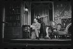 Peter Sallis and Paddy Edwards in the stage production Baker Street