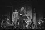 Patrick Horgan, Fritz Weaver and Peter Sallis in the stage production Baker Street